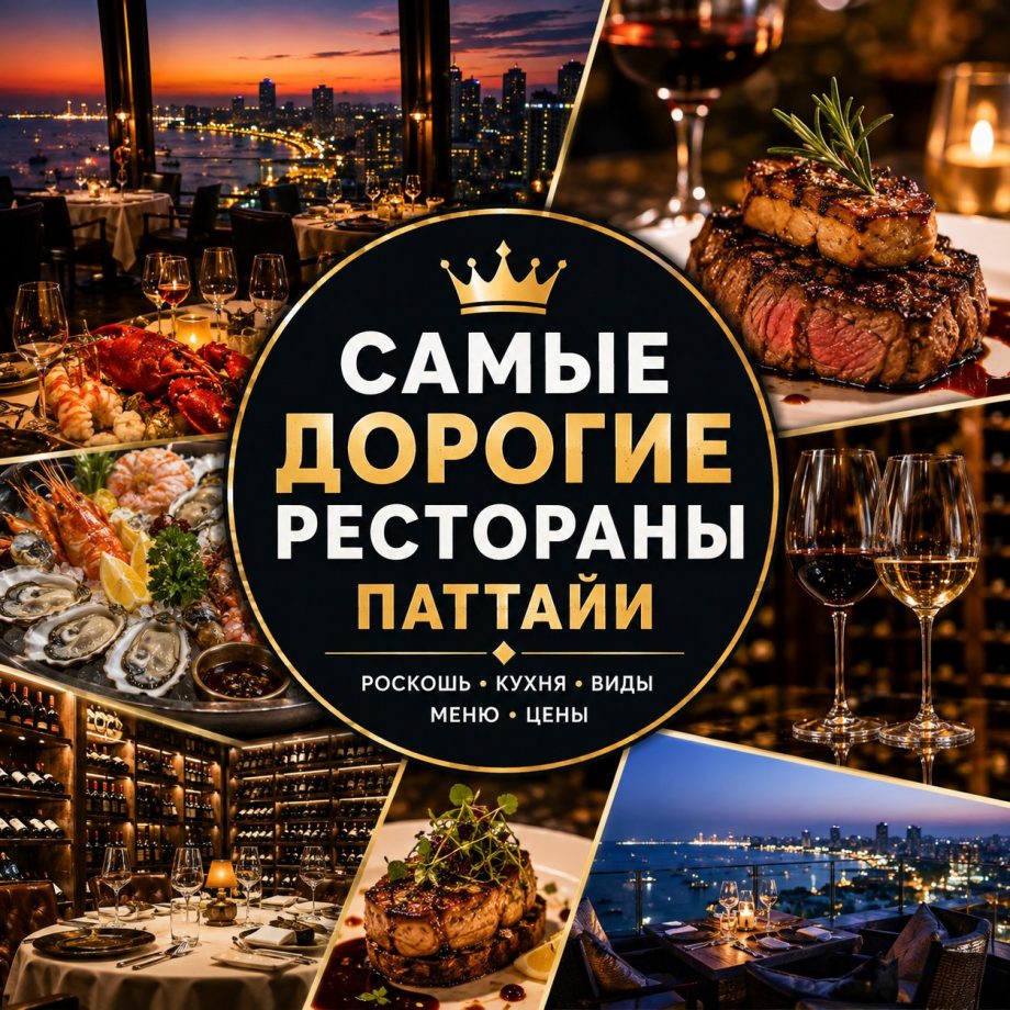 Самые дорогие рестораны Паттайи