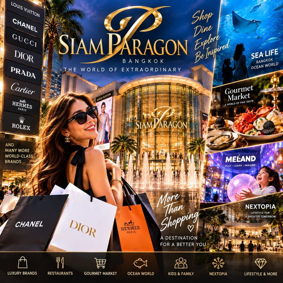 Siam Paragon в Бангкоке — роскошный шопинг, бренды, еда и развлечения